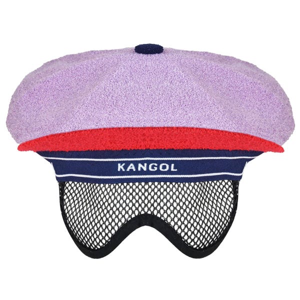 カンゴール KANGOL カンゴール メンズ 男性 2-tone Bermuda Galaxy ニュースボーイ キャスケット | 夏 帽子 夏用 大きいサイズ UV メッシュ キャップ XL 大きめ ハイ ブランド アウトドア 汗 折りたたみ 日よけ 収納