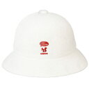 KANGOL カンゴール メンズ 男性 Bad Taste Casual バケットハット サファリハット | 夏 帽子 夏用 大きいサイズ UV メッシュ キャップ XL 大きめ ハイ ブランド アウトドア 汗 折りたたみ 日よけ 収納