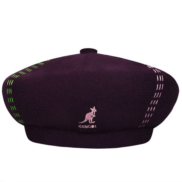 KANGOL カンゴール メンズ 男性 Stitch ベレー帽 ベレー帽 | 夏 帽子 夏用 大きいサイズ UV メッシュ キャップ XL 大きめ ハイ ブランド アウトドア 汗 折りたたみ 日よけ 収納