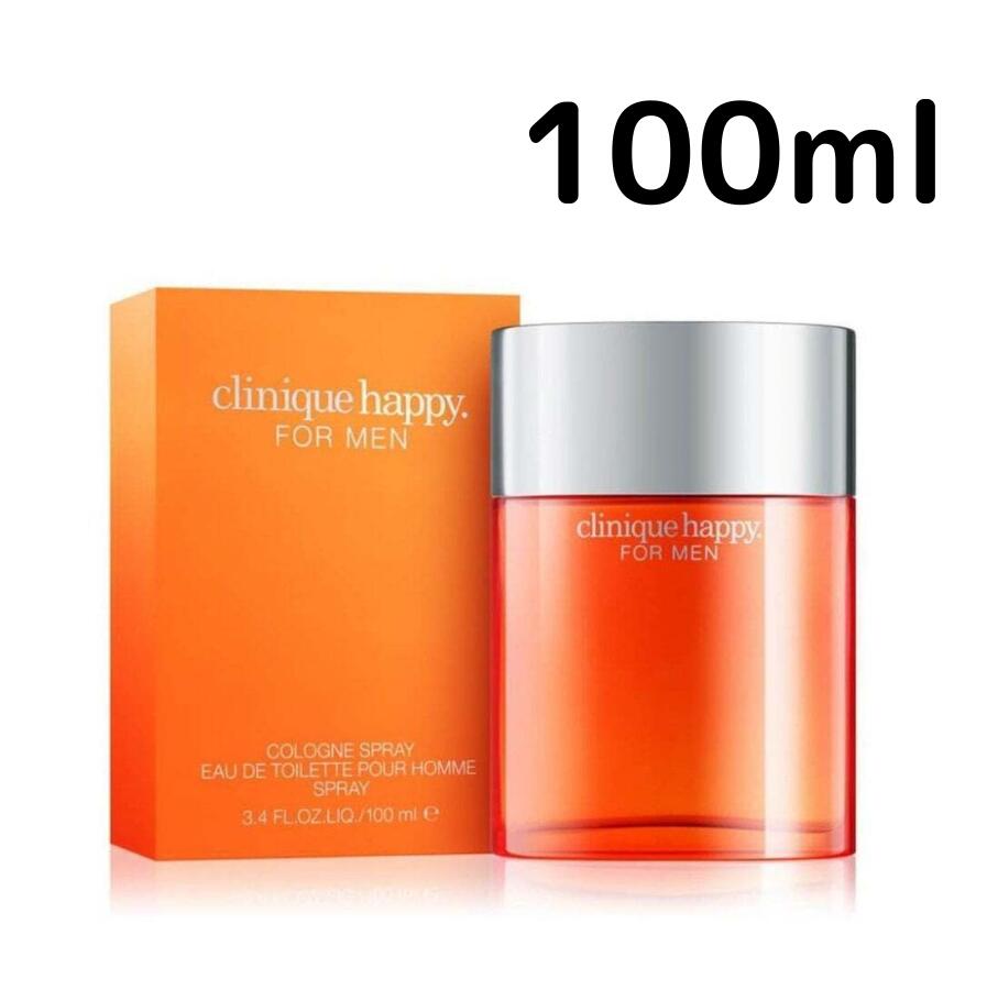 クリニーク 【お買い物マラソン500円OFFクーポン】クリニーク ハッピー フォー メン コロン SP 100ml Clinique 男性向け メンズ プレゼント ギフト 香水 香り