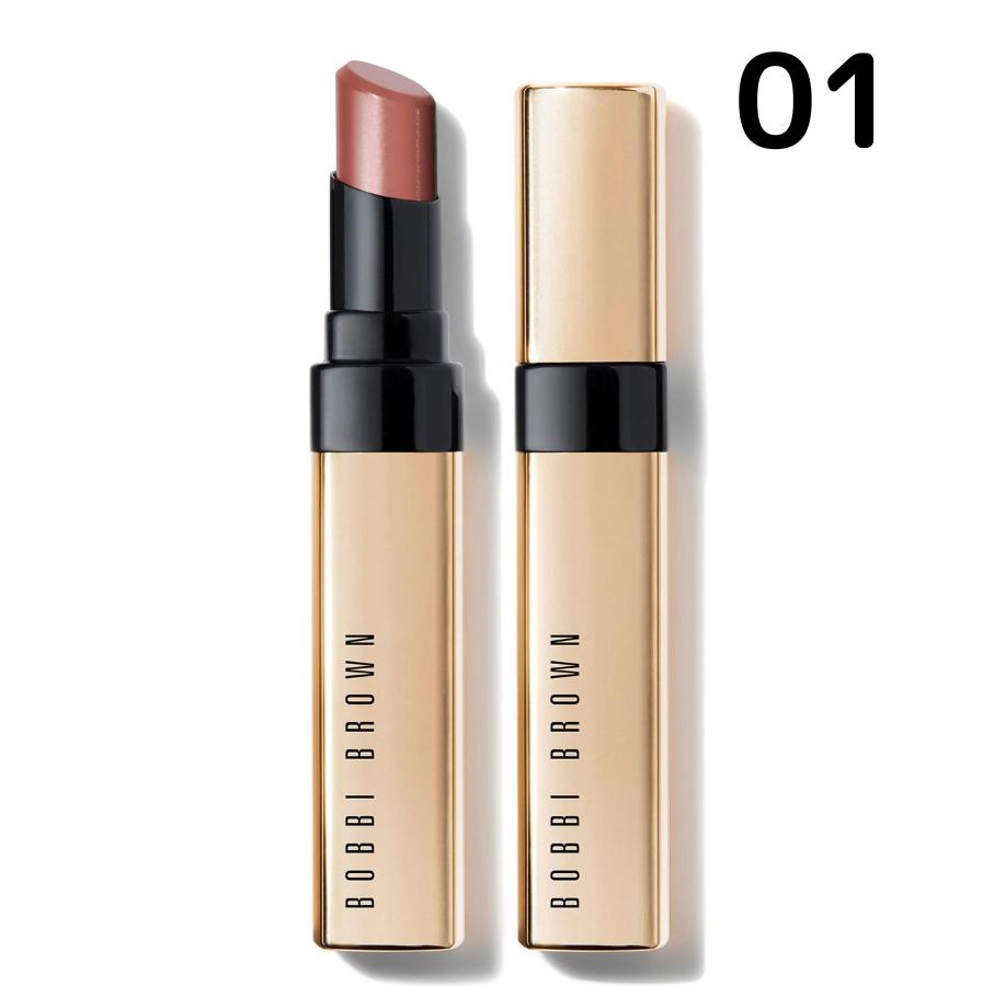 【送料無料】ボビイ ブラウン リュクス シャイン インテンス リップスティック 01 ベアトゥルース Bobbi Brown 口紅 プレゼント ギフト