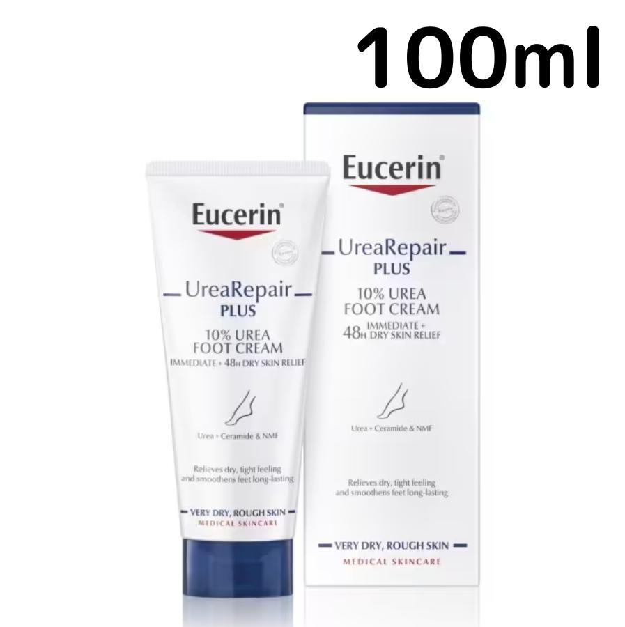 【送料無料】ユーセリン ウレアリペア プラス 10% フットクリーム 100ml ボディケア Eucerin 乾燥 尿素 プレゼント ギフト