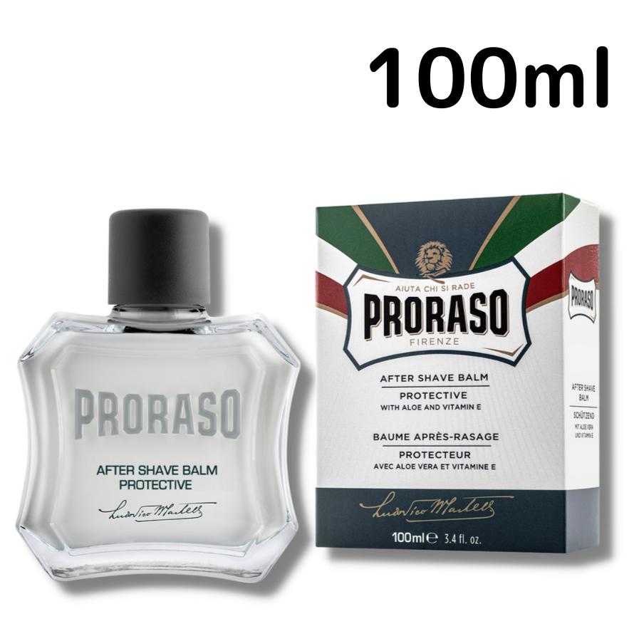 【お買い物マラソン300円OFFクーポン】ポロラーソ アフターシェーブ バーム プロテクティブ 100ml Proraso スキンケア アフターシェーブ プレゼント ギフト