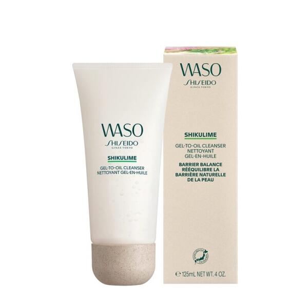 Rakuten - 【送料無料】5個資生堂 - WASO シクライム ジェル トゥ オイル クレンザー（125ml）Shiseido - WASO Shikulime Gel to Oil Cleanser (125ml)