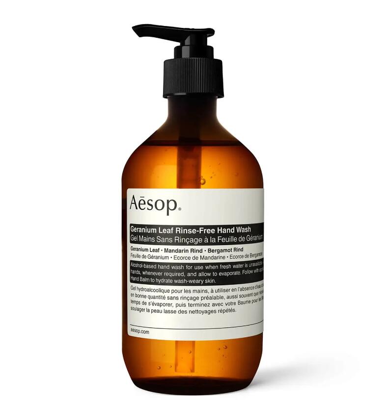 イソップ ハンドソープ 【スーパーSALE期間10％オフ】イソップ Aesop ゼラニウム リーフ リンスフリー ハンドウォッシュ 500ml ハンドソープ プレゼント ギフト