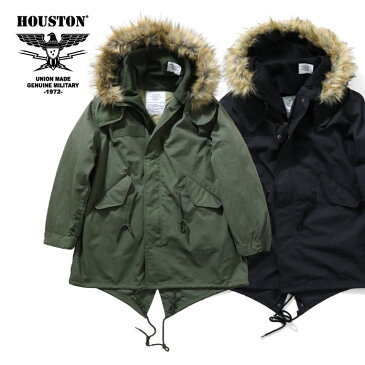 HOUSTON / ヒューストン 5410 M-65 PARKA / M-65パーカー -全2色- /ビンテージ/ミリタリー/MILITARY/ライナー/モッズコート/フード/ファー/ロングコート/3WAY/定番/ユニオンネットストア[5410]