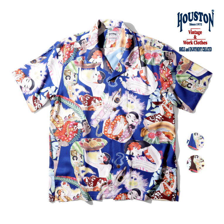 HOUSTON / ヒューストン 40981 ALOHA SHIRT(HAWAII) / アロハシャ