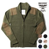 HOUSTON / ҥ塼ȥ 2510 COMMAND ZIP SWEATER/ޥZIP  -6- ʡ ߥ꥿꡼ MILITARY Ω ϥͥå åץå  礭 Х    Ĺµ ˥å   ̵  [2510]