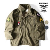 HOUSTON / ҥ塼ȥ 51279 CUSTOM M-65 JACKET (LENNON) / M-65㥱å (Υ) -2-  礭 åڥ USEDù ߥ꥿꡼ С ᥫ ơ [51279]