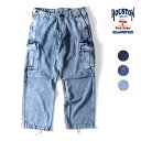 HOUSTON / q[Xg 10124 DENIM BDU PANTS / fjBDUpc -S3F- 9.5IX Wbp[tC EHbV J[Spc AWX^[ ~^[pc [10124]