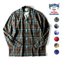 HOUSTON / q[Xg 40989 OMBRE CHECK L/S SHIRT / Iu`FbNVc -S6F- I[vJ[ J݃Vc Y [ I[hAJ 傫TCY Of[V ~^[ JWA [40989]