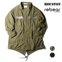 ジョンブル HOUSTON × rebear by Johnbull / ヒューストン × リベアー バイ ジョンブル RE234L05 M-65 PARKA SHELL / M-65 パーカ シェル -全2色- ミリタリー MILITARY メンズ レディース 大きいサイズ コラボ 限定 リミテッド ユニセックス [re234l05]