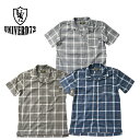 UNIVERD72 / ユニバード72 40560 POLYESTER CHECK SHIRT / ポリエステルチェック -全3色-/ポリウレタン/スリット/ストレッチ/半袖/ 40560