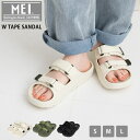【30%OFF】MEI W テープ サンダルレディース シューズ MEI メイ 春 夏 Sサイズ Mサイズ Lサイズ テープ調節可 メール便不可