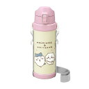 ちいかわ ベルト付 直飲み 保冷専用 ステンレス ボトル 800ml ピンク CHIIKAWA 水筒 弁当箱 ランチグッズ かわいい キャラクター グッズ プレ...