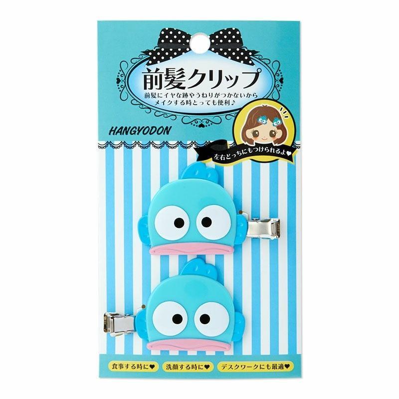 サンリオ 前髪クリップ ハンギョドン (ブルー) SANRIO ヘアアクセ キャラクター グッズ プレゼント ギフト なないろ堂