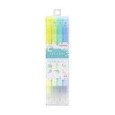 四角マーカー 4本セット dot e pen ドット・エ・ペン 文房具 ステーショナリー キャラクター グッズ プレゼント ギフト なないろ堂