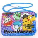 ポケットモンスター キャプテンピカチュウ ネックコード付きミニおでかけウォレット ブルー ポケモン ポシェット かわいい キャラクター グッズ プレゼント ギフ...