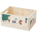 ディズニー くまのプーさん 折りたたみ 収納 コンテナボックス Sサイズ Disney 収納ボックス かわいい キャラクター グッズ プレゼント ギフト なない...
