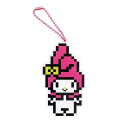 サンリオ マイメロディ アクリルネームホルダー ビットデザイン さんりお アクリルキーホルダー 推し活 かわいい キャラクター グッズ プレゼント ギフト なないろ堂(4)