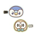 ポケピース ラバーヘアクリップ ポッチャマ&モクロー ポケモン アクセサリー かわいい キャラクター グッズ プレゼント ギフト なないろ堂