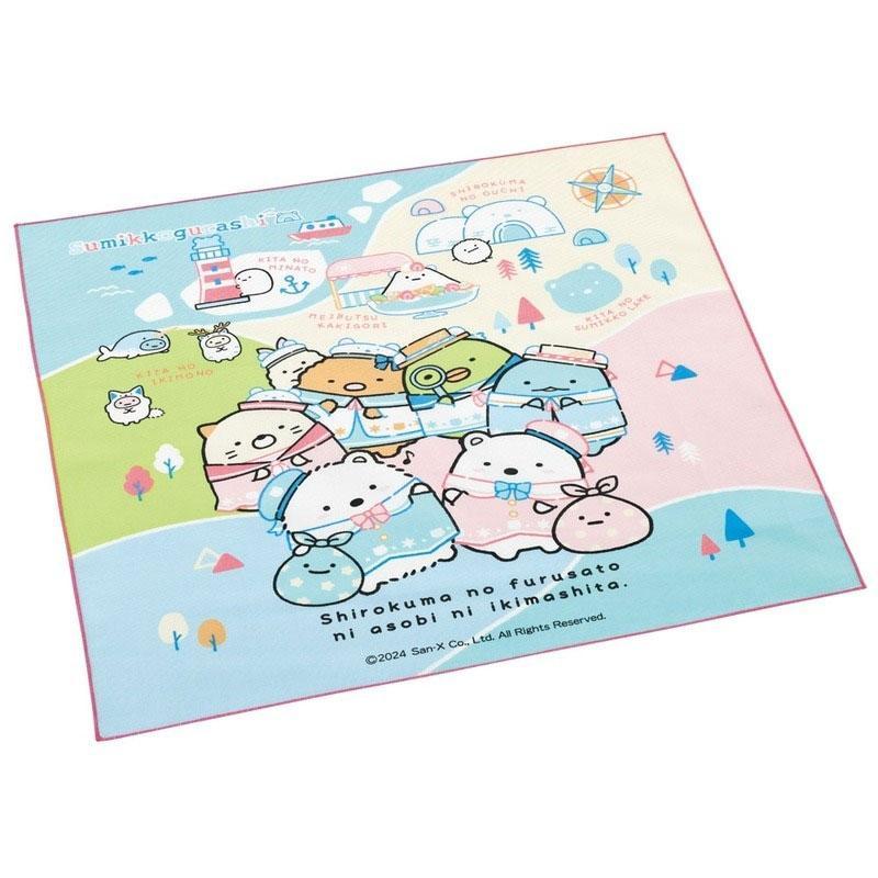 すみっコぐらし 子供用 ランチクロス しろくまのふるさと サンエックス ランチョンマット お弁当包み かわいい キャラクター グッズ プレゼント ギフト なない...