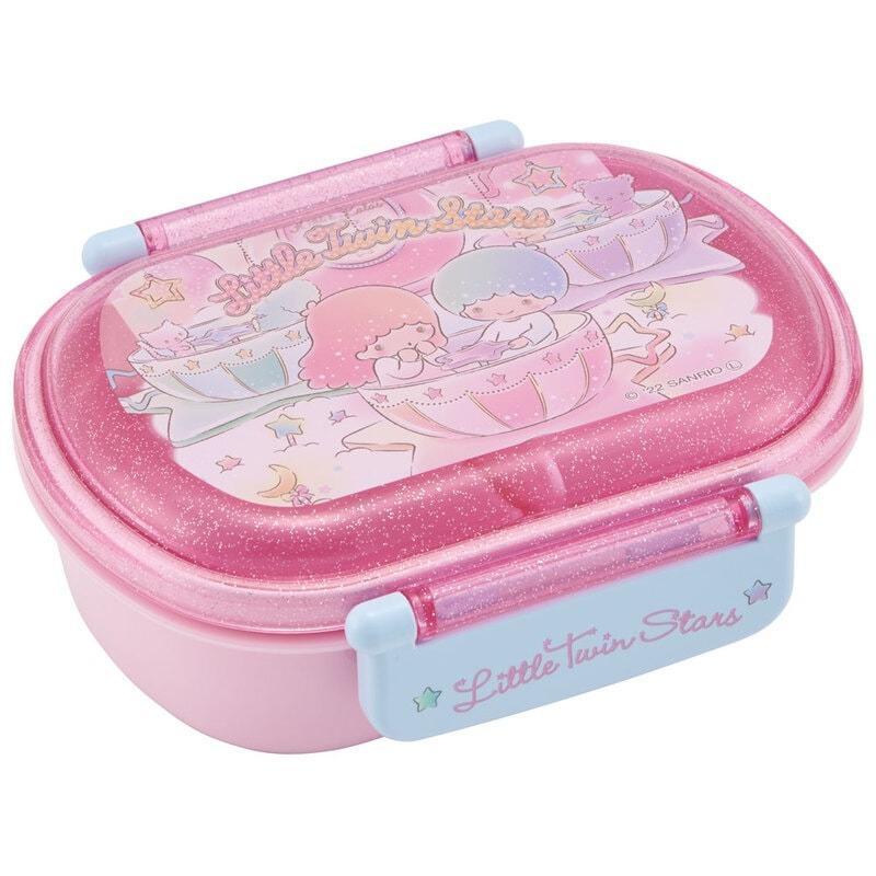 サンリオ リトルツインスターズ キキララ 抗菌 ドーム型ランチボックス 小判型 360ml さんりお お弁当箱 食洗機 レンジ対応 かわいい キャラクター グッ...