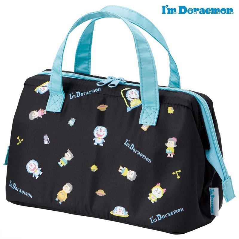 ドラえもん 保冷保温 がま口型ランチトートバッグ どらえもん お弁当かばん Wファスナー アルミ蒸着素材 かわいい キャラクター グッズ プレゼント ギフト な...