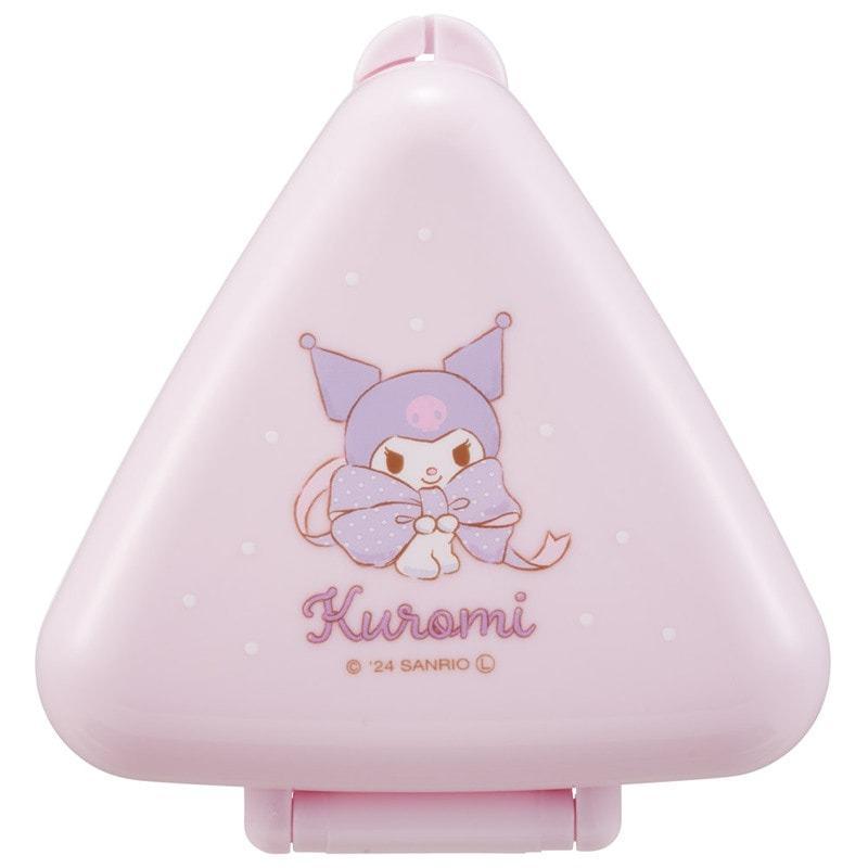 サンリオ クロミ ビッグリボン 抗菌 三角おにぎりケース さんりお お弁当箱 電子レンジ対応 かわいい キャラクター グッズ プレゼント ギフト なないろ堂