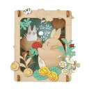 となりのトトロ ペーパーシアター ウッドスタイル 木いちご摘み ジブリ クラフトキット かわいい キャラクター グッズ プレゼント ギフト なないろ堂