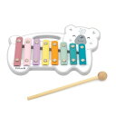 ポーラービー しろくまシロフォン PolarB こども キッズ 子ども 木製玩具 楽器おもちゃ 知育玩具 かわいい グッズ プレゼント ギフト なないろ堂