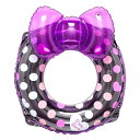 【期間限定】【40%OFF】イガラシ リボン付き ラブリードット ウキワ 60cm 子供用 海水浴 浮き輪 フロート 水遊び プール 夏 海 かわいい なないろ...