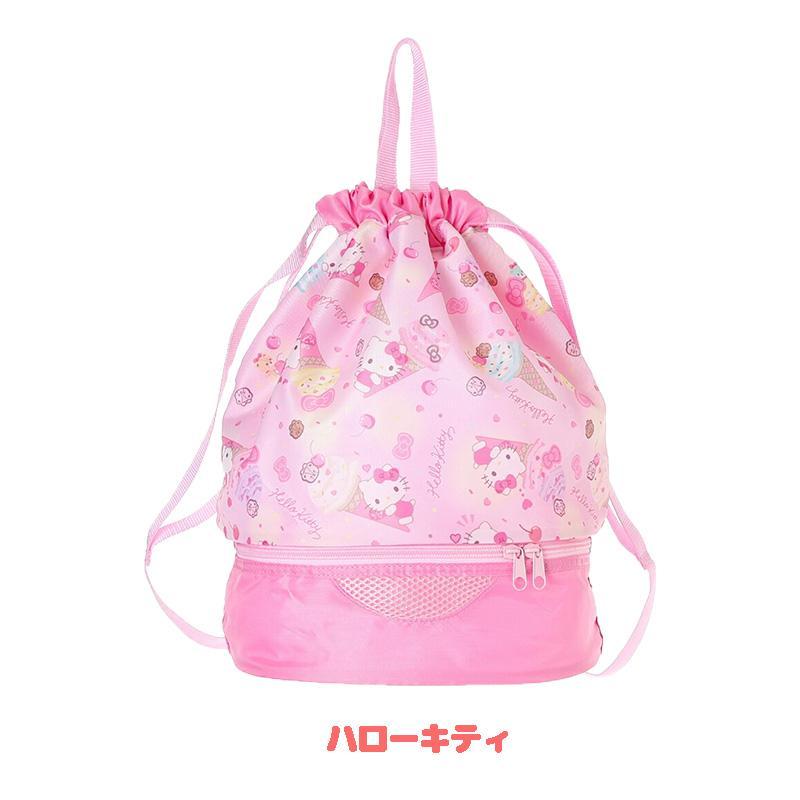 【段階的価格変動商品】サンリオ 2WAY ボンサック ナップサック キティ マイメロ ...