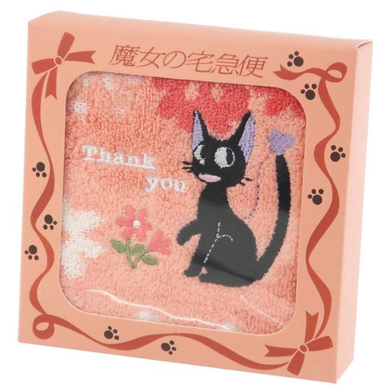 樂天商城 - 【段階的価格変動商品】魔女の宅急便 ミニタオル ジジの花畑 スタジオジブリ ミニタオル 雑貨 キャラクター グッズ プレゼント ギフト なないろ堂