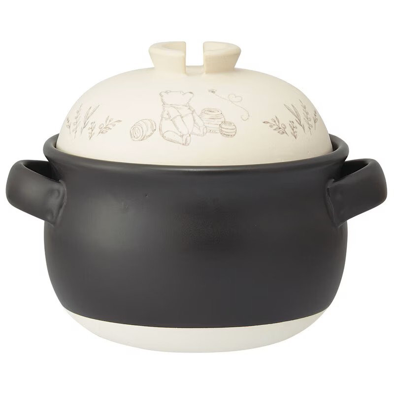 くまのプーさん 土鍋 萬古焼 3合 2L 248×197×190mm CHDN3 ディズニー ばんこやき 陶器 焼き物 軽量 ご飯 キッチン 調理用品 日本製 スケーター かわいい キャラクター グッズ プレゼント ギフト なないろ堂