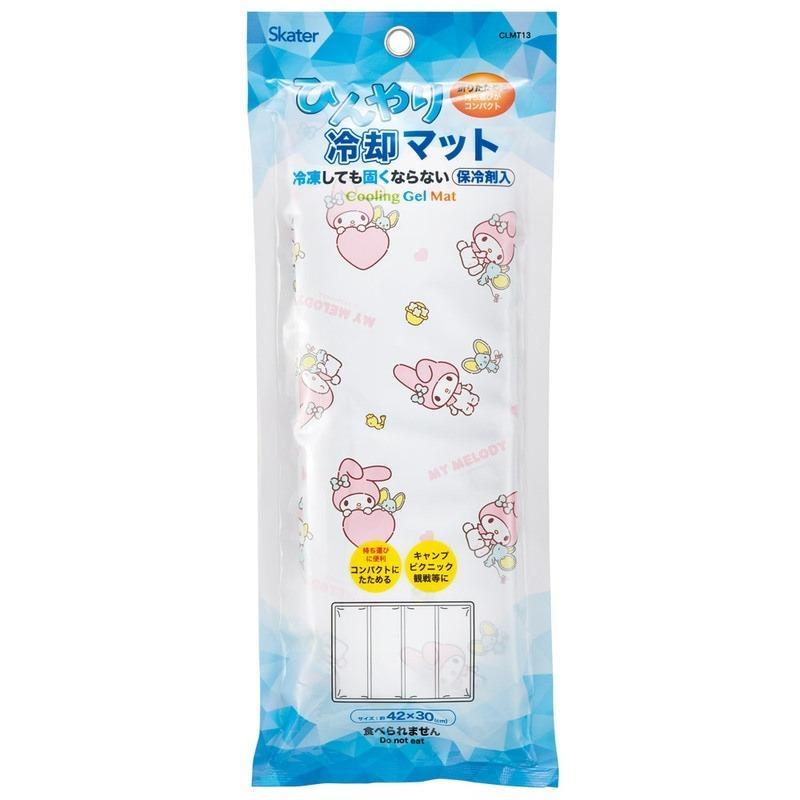 なないろ堂 楽天市場店のサンリオ マイメロディ シナモロール ひんやり冷却マット レジャー 42×30cm 610g CLMT13 キャンプ ピクニック 野外イベント 熱中症 暑さ対策 Skater かわいい キャラクター グッズ プレゼント ギフト なないろ堂 夏 冷感 クール 夏休み BBQ 海｜アングル2