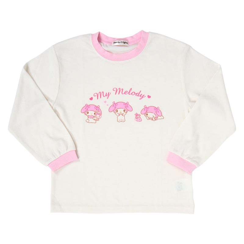 MyMelody Kids Pyjamas de mangas largas 100-130 cm 355909-93 Sanrio Original dulce personaje artículos regalos regalos — vista 2