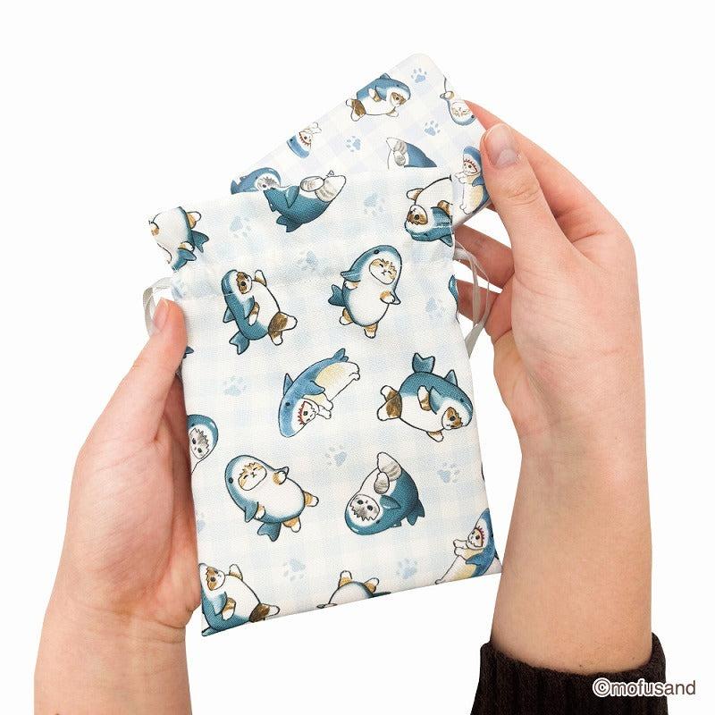 モフサンド 巾着袋(ふるーつ) mofusand 小物入れ キャラクター グッズ プレゼント ギフト なないろ堂