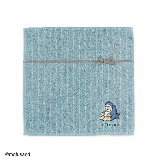 【母の日特集】モフサンド タオルハンカチ (おすわり ブルー) mofusand ハンカチ 雑貨 キャラクター グッズ プレゼント ギフト なないろ堂 【母の日特集】モフサンド タオルハンカチ (おすわり ブルー) mofusand ハンカチ 雑貨 キャラクター グッズ プレゼント ギフト なないろ堂