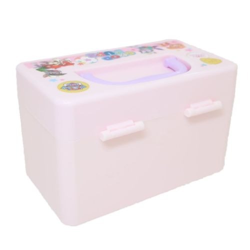 パウパトロール 持ち手付き ボックスS ピンク 卓上収納 パウパト インテリア 収納 小物入れ キャラクター グッズ プレゼント ギフト なないろ堂