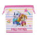 パウパトロール ピンク きんちゃく袋 パウパト ポーチ かわいい キャラクター グッズ プレゼント ギフト なないろ堂