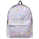 【定価6,176円より40%OFF】すみっコぐらし ジュニア デイパック ラベンダー サンエックス すみっコぐらし ジュニアバッグ リュックサック かわいい キ...