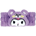 クロミ かぶりもの ヘアターバン SANRIO サンリオ ヘアアクセ ヘアバンド かわいい キャラクター グッズ プレゼント ギフト なないろ堂