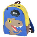 ティーレックス リュックサック ブルー H30xW28xD11cm 恐竜 T-REX カバン バッグ デイパック 軽量 ベルト 調整可能 キッズ 男の子 女の子...