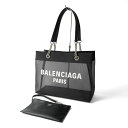 Balenciaga DUTY FREE ミディアム トートバッグ デューティーフリー メンズ レディース 男性 女性 男女兼用 ユニセックス ブラック 黒 ポーチ 付き