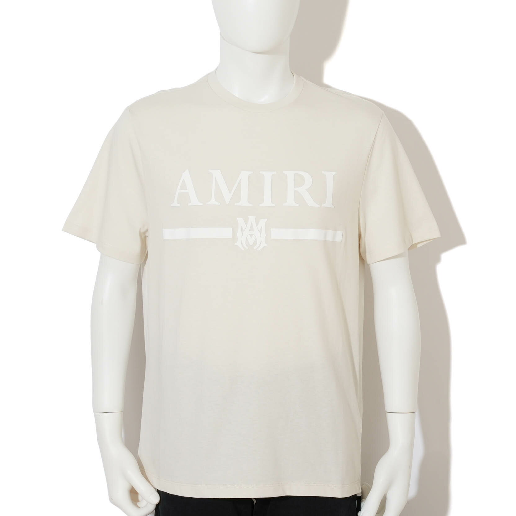 AMIRI MA BAR LOGO TEE Tシャツ ライトベージュ アミリ バー ロゴ メンズ 男性 半袖