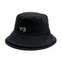 Y-3 STRP B HAT ワイスリー ストラップ ロゴ ハット バケットハット 帽子 メンズ 男性 黒 ブラック