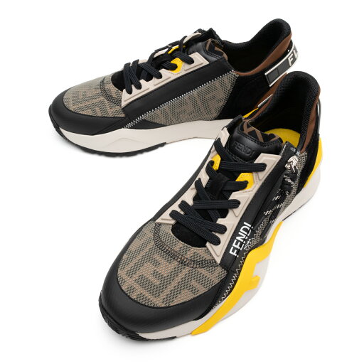 FENDI フロー Flow Sneakers メンズ 惰性 スニーカー 靴 FENDI フロー Flow Sneakers メンズ 惰性 スニーカー 靴