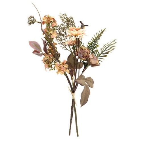 造花 シルクフラワー 『ミックスフラワーバンドル ピンク V22147-002』