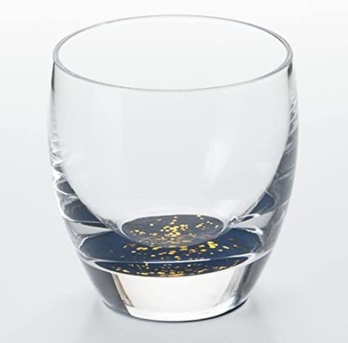 中西工芸 ぬりもん de Verre 冷酒グラス きらり ブルー 日本製 0770093